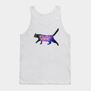 Black Magic Black Cat Holographic mode Tank Top